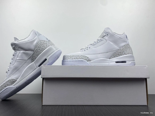 Cheap Air 3 429487-111 Jordan 'Triple PS Retro White' 0722